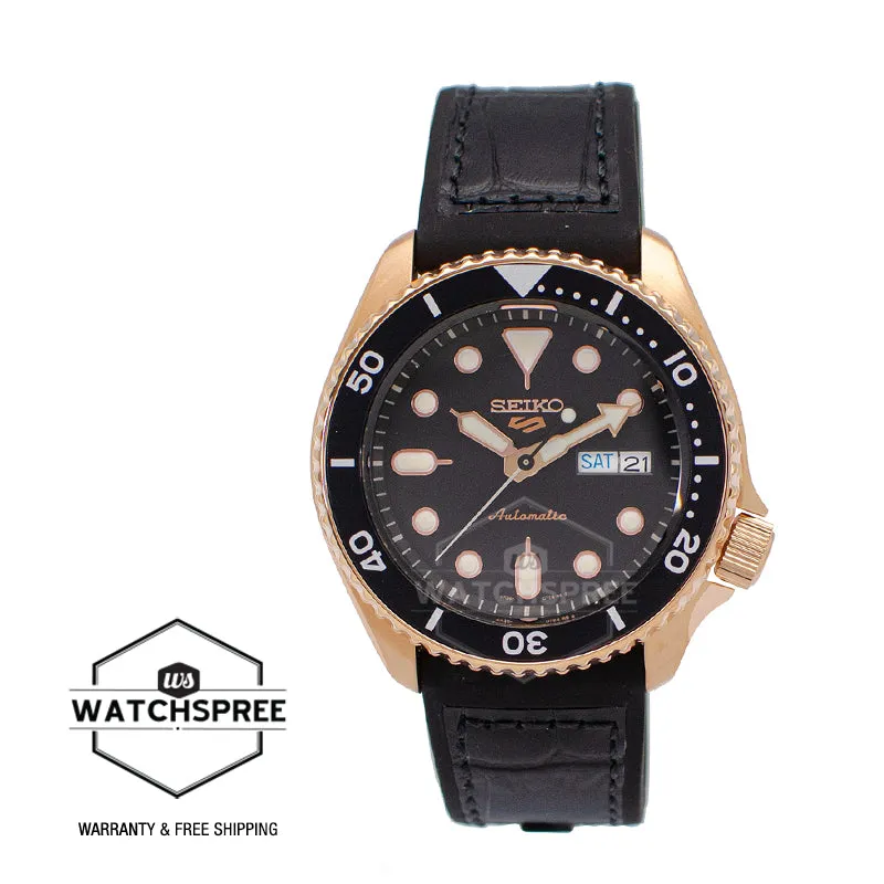 Seiko 5 Sports Automatic Black Silicone Strap Watch SRPD76K1 (LOCAL BUYERS ONLY)