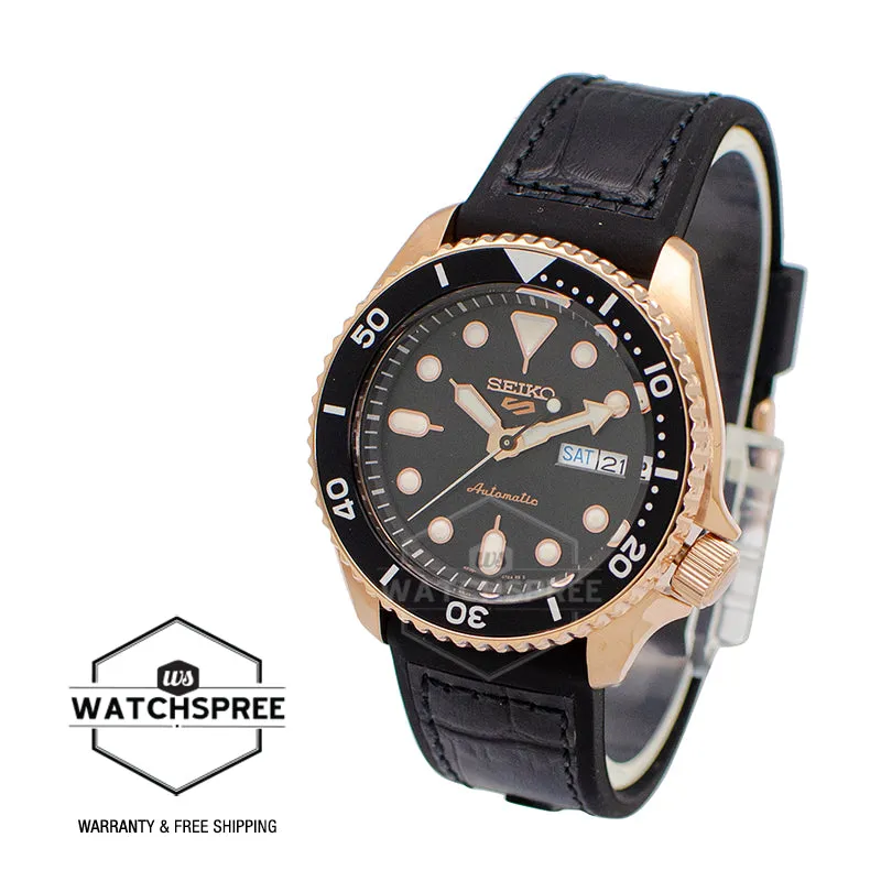 Seiko 5 Sports Automatic Black Silicone Strap Watch SRPD76K1 (LOCAL BUYERS ONLY)