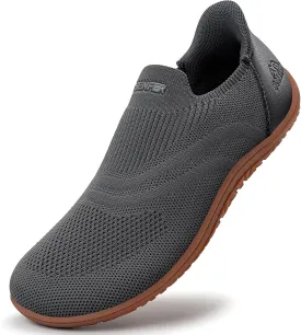 Sosenfer Women Slip On Barefoot Shoes Men Wide Minimalist Barefoot Sneakers Hands Free Workout Zero Drop Sole Walking Shoes for Unisex