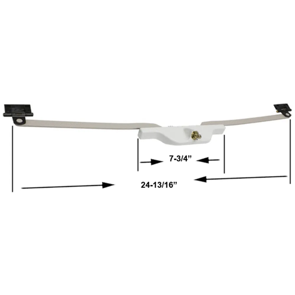 Truth Hardware Rear Mount 24" Pivot Shoe Roto Awning Window Operator - White