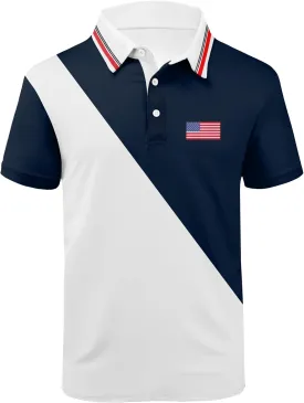 ZITY Golf Polo Shirts for Men Short Sleeve Athletic Tennis T-Shirt