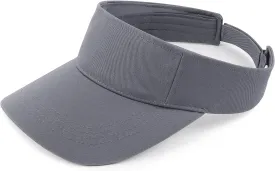 Zylioo XXL Oversize Visor Hat,Large Athletic Cotton Sports Visor,Adjustable Small Solid Color Sun Cap